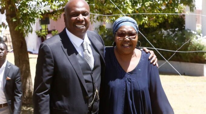 Gideon Moi'S Heartfelt Tribute To Late Sister June Moi Gideon Moi With Her Late Sister June Moi. Photo/ Courtesy