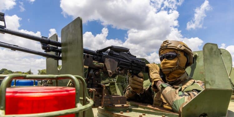 Sample Of The New Equipment Launched To Fight Bandits In The North Rift. Photo/Interior X. Natembeya