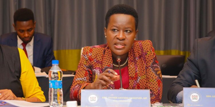 Esther Okenyuri Sponsored The Street Of Vendors Bill, 2023. Photo/ Okenyuri Trafficking