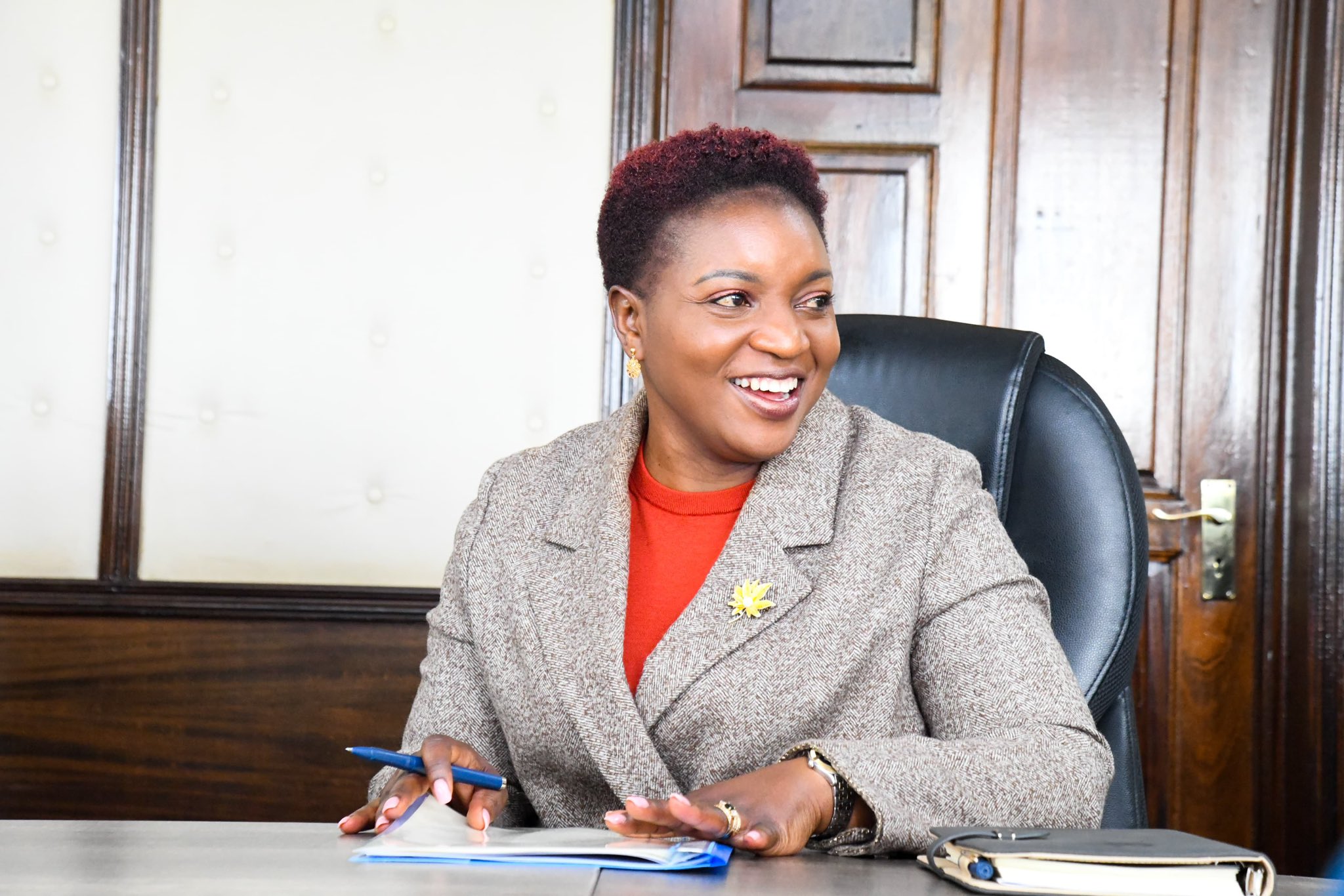 Health Cs Susan Nakhumicha During The Handover Of Mama Margaret Uhuru Hospital To Nairobi County On March 25, 2024. Photo/Moh. Vaccines