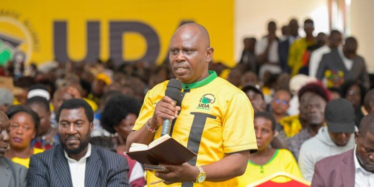 Uda Neb Meeting With Aspirants From Homabay And Busia Counties On April 12, 2024. Photo/Uda.
