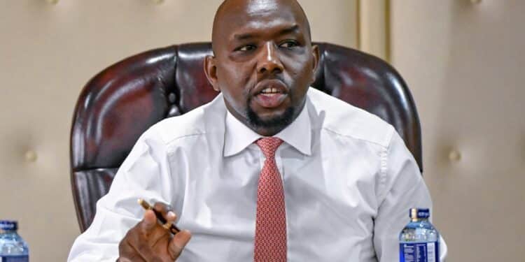Detention Of Excess Passengers &Amp; Mandatory Inspection Among New Safety Measures Transport Cs Kipchumba Murkomen During An Interministerial Meeting On April 9, 2024. Photo/Murkomen X.