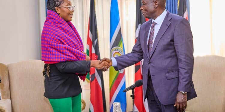 Gachagua Praises Africa’s Youngest Minister, Challenges Kenyan Youth Gachagua Praises Namibia Youngest Minister Emma Theofelus