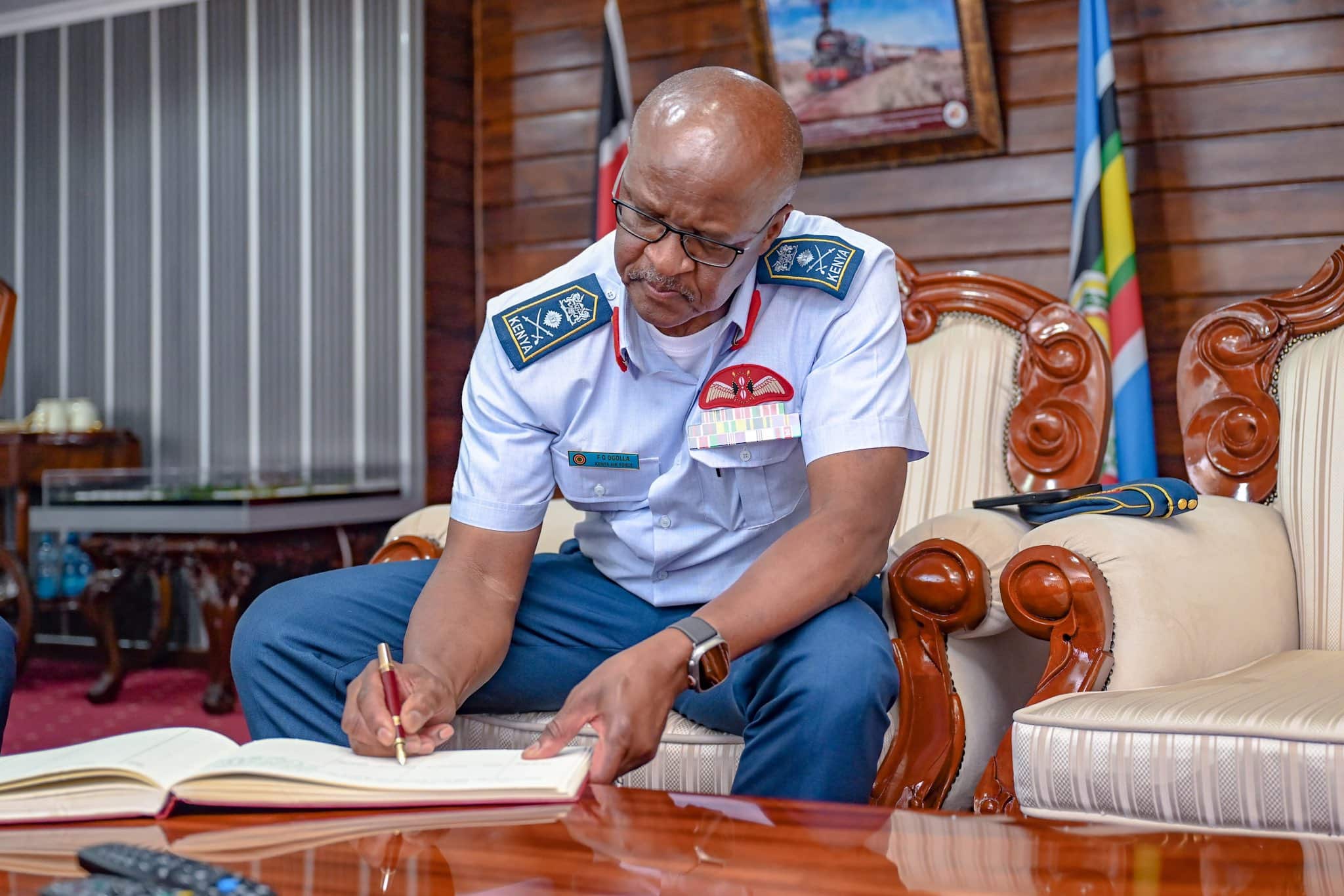 Chief Of Defence Forces General Francis Ogolla. Photo/Courtesy.