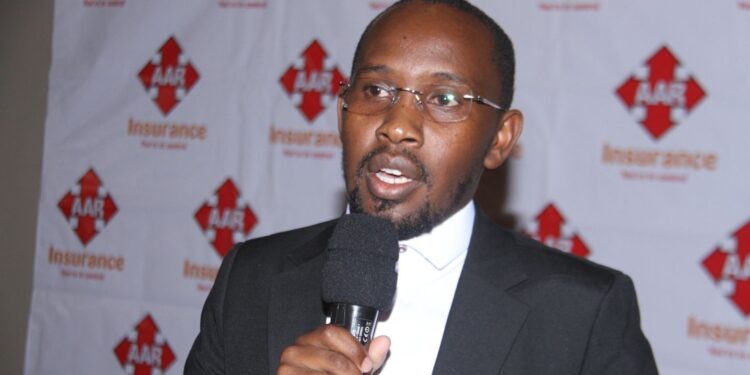 Aar Ceo Justin Kosgei Speaks During A Past Function.