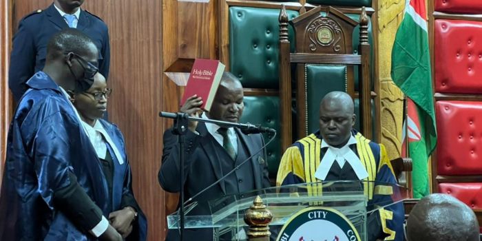 Kennedy Ng'Ondi + County Speaker