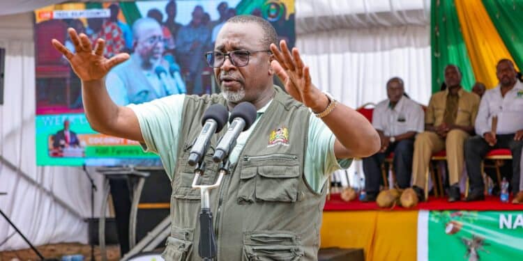 Agriculture Cabinet Secretary Mithika Linturi. Photo/ Linturi
