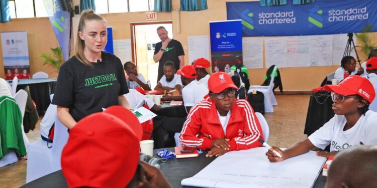 Liverpool Coaches Jet In Kenya, Train Coaches For 3 Days