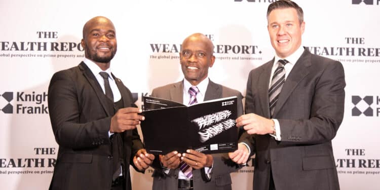 Second Homes: Kenya Beats Canada, Uk As Favorite Location For World’s Richest Individuals Author Of Frank Knight ((R) And Kennya Knight Frank Ceo Mark Danford During The Launch Of The Report. Photo/ The Kenya Times