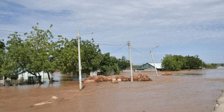 Parts Of Mororo Ater Tana River Bursts Its Banks. Photo/ Mohamed Aboo