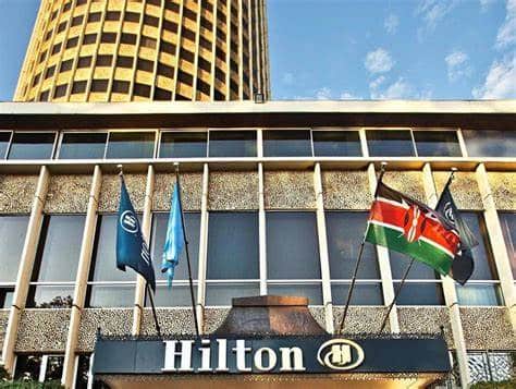 Hilton Hotel Shares On Sale: How To Bid A Photo Of Hilton Hotel Within Nairobi Cbd.photo/Courtesy.