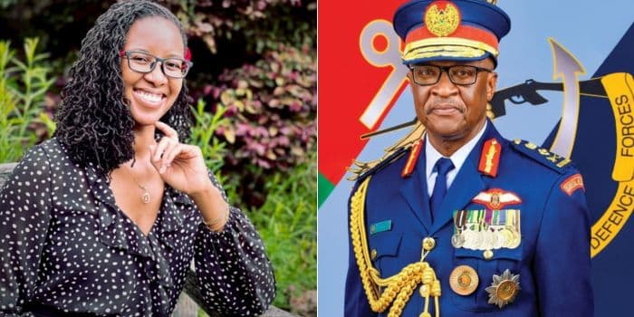 Lorna Omondi Ogolla, The Daughter Of The Late Cdf, Francis Ogolla Who Died In A Plane Crash