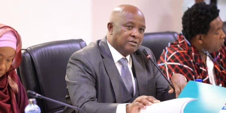 The Senate Committee On County Public Investments And Special Funds, Led By Vihiga Senator Godfrey Osotsi. Photo/ Parliament Of Kenya