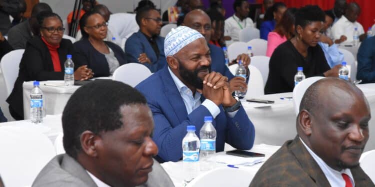 Poet Nuhu Bakari Among Participants During The Release Of Sess Report At Kicd On April 24, 2024. Photo/Usawa Agenda. 