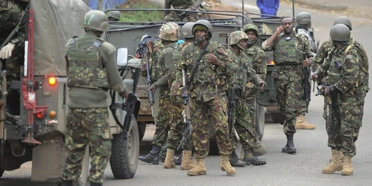 Kdf Officer Held In Connection With Sino Village Murder
