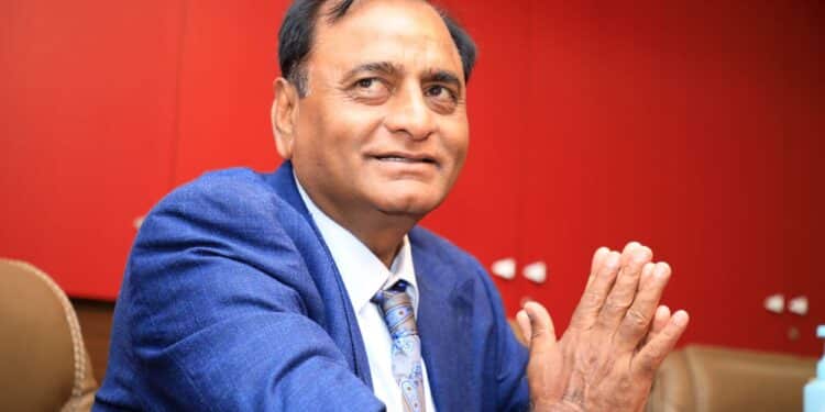 Meet Devki Tycoon Who Wants Ruto To Rule For 25Yrs Devki Group Founder Narendra Raval. Photo/Courtesy