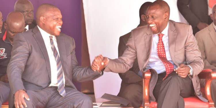 Ruto Nominee Faces First Hurdle To Plum Job After Damning Letter Deputy President William Ruto With Kisii Deputy Governor Joash Maangi During A Tour Of Tabaka Mission Hospital In Kisii County. Photo/Dpps