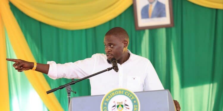 Nairobi County Governor Johnson Sakaja.nairobi County Governor Johnson Sakaja.