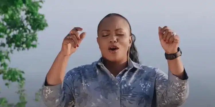 Christina Shusho Addresses Speculations Surrounding Her Marriage A Screengrab Of Tanzanian Gospel Musician Christina Shusho From Her Viral 'Shusha Nyavu' Hit Song. Photo/ Screen Grab