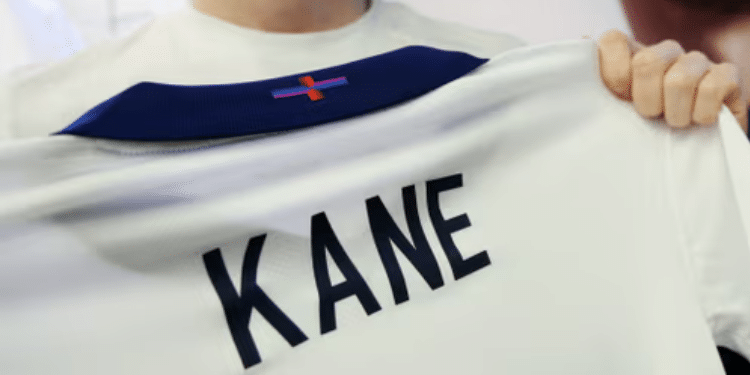 Why Addidas Banned Fans From Buying Germany'S Number 44 Jersey The Multicolored St George’s Cross On The Back Of The New England Shirt. Photo/Epa