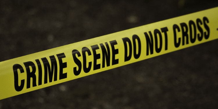 A Police Crime Scene. Photo/Courtesy