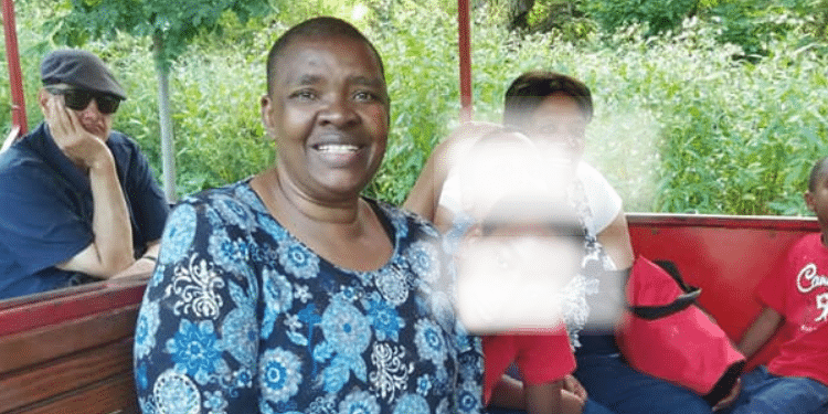 Hiv/ Aids Activist Asunta Wagura With Friends. Photo/ Asunta Wagura