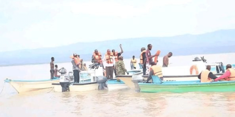 Mother Suffers Heavy Loss As Her Three Children Die In Lake Tragedy Rescue Team At Work. Photo/ Courtesy