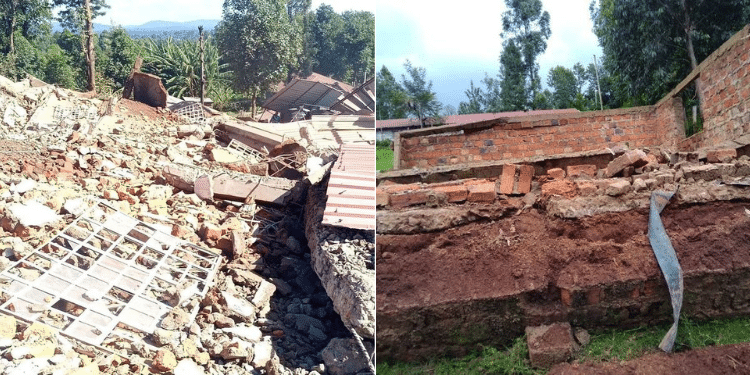 A Collage Of Collapsed Buildings. Photo/ Courtesy