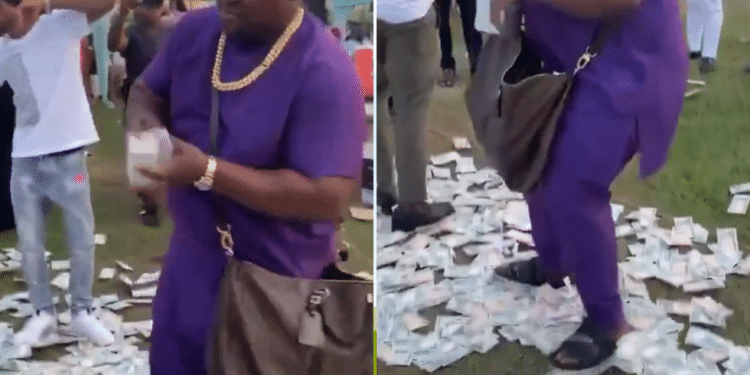 Nigerian Tycoon Dragged To Court For Splashing Money At An Event Cubana Chief Priest. Photo/Courtesy