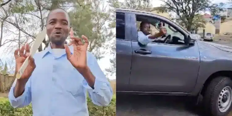 Viral Man Dismissed By Murkomen Lands Job Viral Man Secures Job.