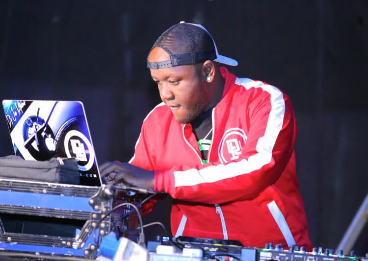Pats Photo Of Dj Joe Mfalme At Work. Photo/Coourtesy