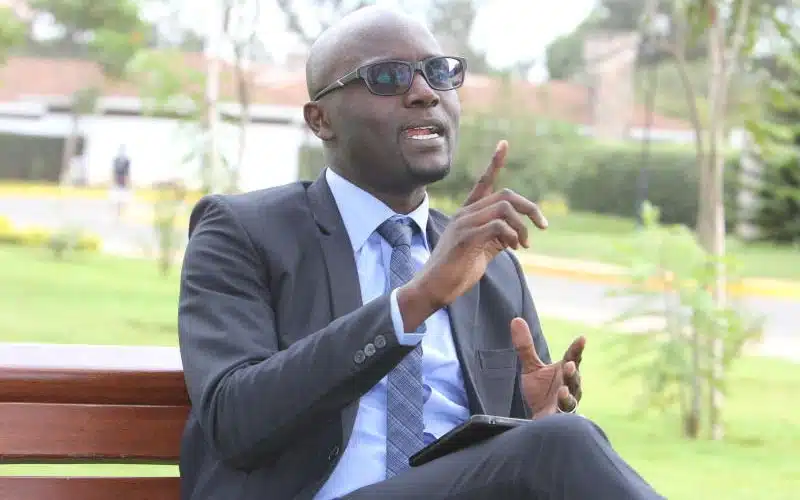 The Atheists In Kenya Society President, Harrison Mumia. Photo/Atheists In Kenya Society