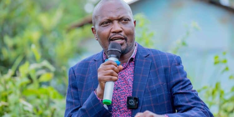 Public Service Cabinet Secretary Speaks At A Burial In Kiambu Ciunty On April 3, 2024.