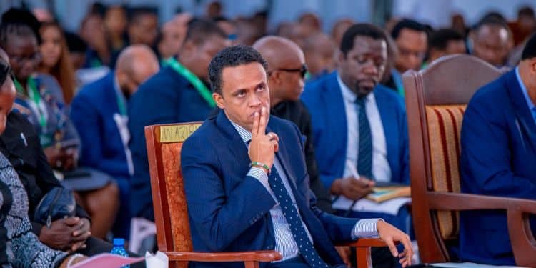 Tanzania'S Agriculture Minister Hussein Bashe In A Past Meeting. 