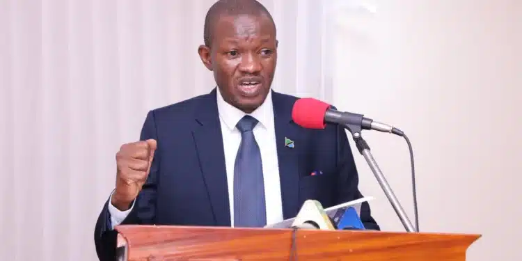 Acting Director General Of The Tanzania Meteorological Agency (Tma), Dr. Ladslaus Chang'A, In A Past Event At Morogoro.