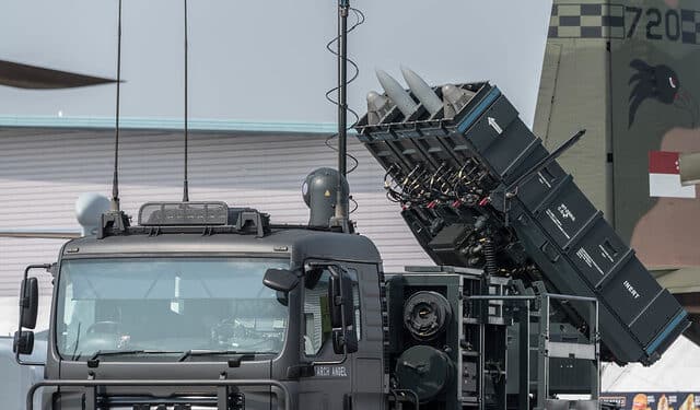 Launching Device Of The Spyder-Sr System Rafael Advanced Defence Systems