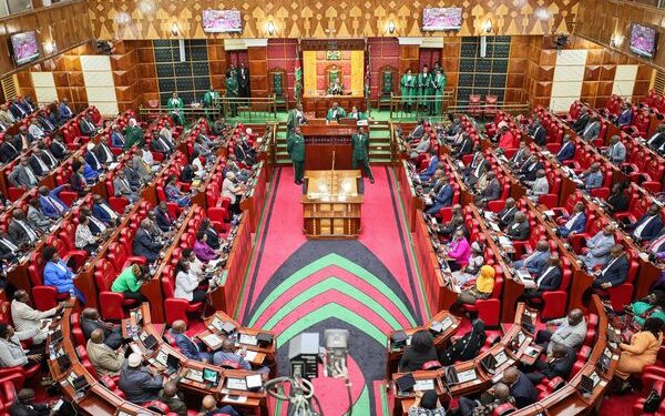 Breaking: Section Of Kenyan Parliament Set On Fire National Assembly Sitting. Photo/ Parliament Of Kenya