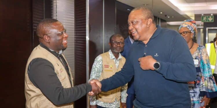 Details Of Uhuru’s Closed Door Meetings In South Africa Uhuru Kenyatta Arrived In Johannesburg, South Africa