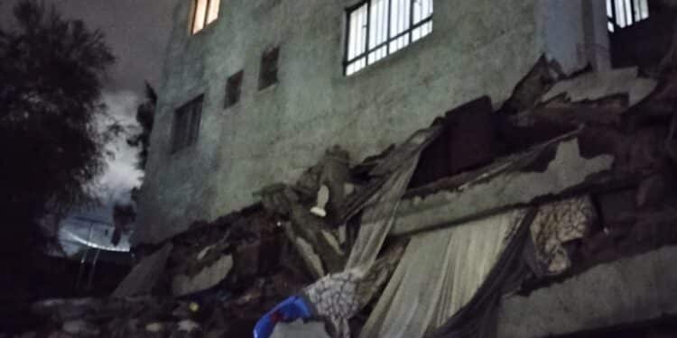 Govt Gives Update After Five-Storey Building In Uthiru Collapsed Espsom Apartments In Uthiru That Collapsed On The Night Of May 7, 2024. Photo/Courtesy.