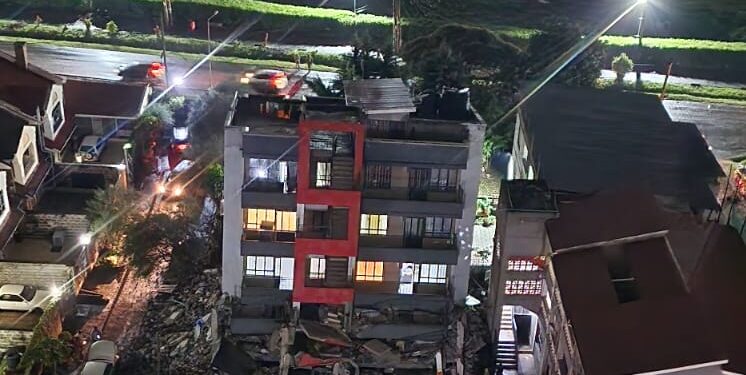 Building Collapse In Kabete Kills One, Traps Four Others 