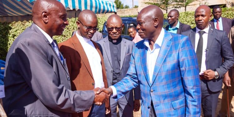 Dp Rigathi Gachagua During A Church Service In Endarasha, Nyeri County On May 19, 2024. Photo/Dpcs.