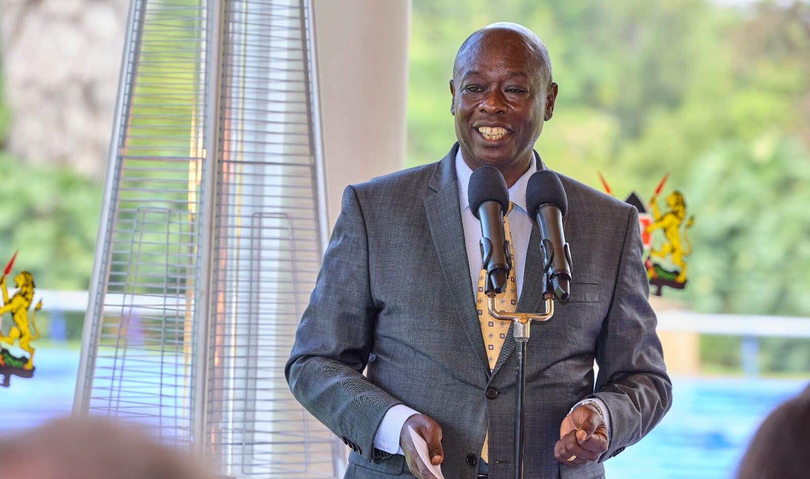 Dp Rigathi Gachagua Speaking At A Past Event. Photo/Dpcs
