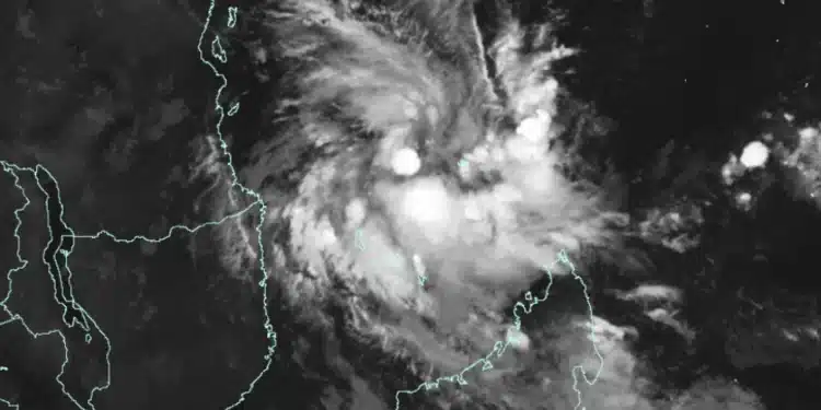 A Tracker Of The Tropical Cyclone Hidaya. Photo | X: Met Office Storms.