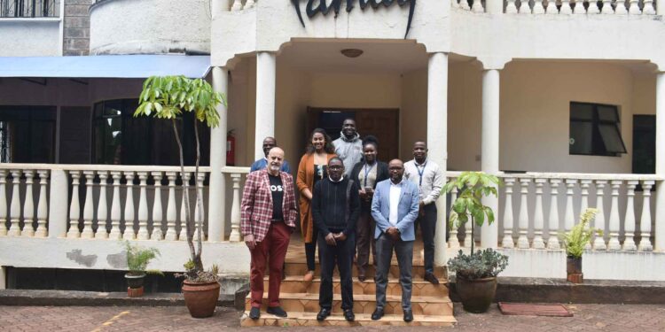 Mck Manager For Research Planning And Strategy Leo Mutisya While Visiting Family Media. Photo/ Mck