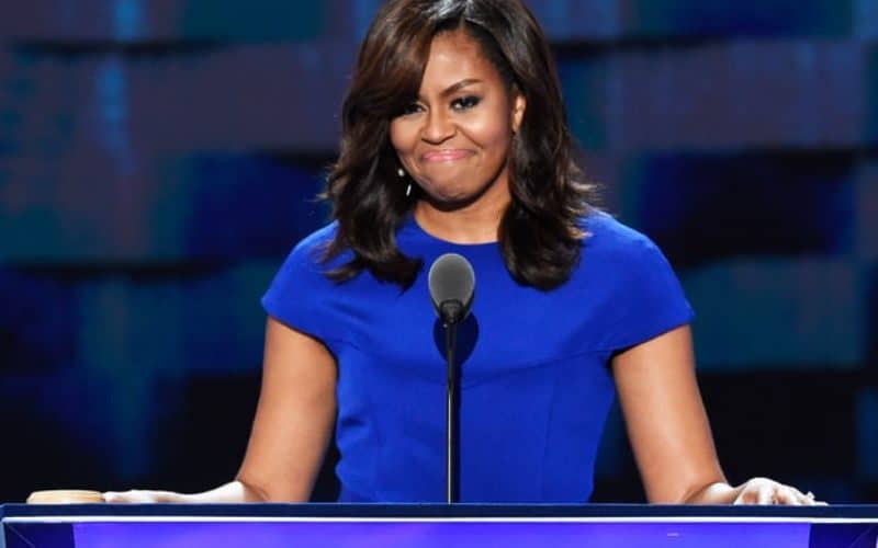 Former U.s First Lady Michelle Obama.