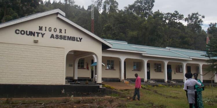 The Migori County Assembly In Migori Town.