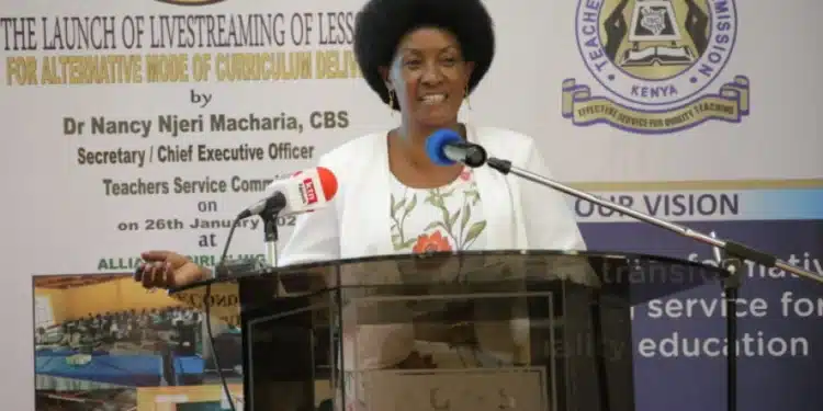 Tsc Ceo Nancy Macharia. Photo/Courtesy. Intern Teacherd. Tsc Ceo Nancy Macharia. Photo/Courtesy. Intern Teacherd