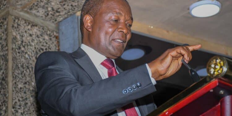 Salary Delays Hit Govt Employees Amid Cash Crisis Finance Cs Prof. Njuguna Ndung'U. Photo/X
