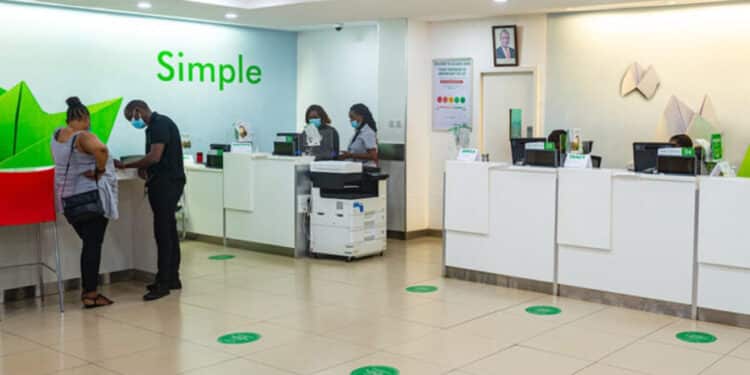 Customers Inside A Safaricom Shop In Nairobi. Photo/Courtesy
