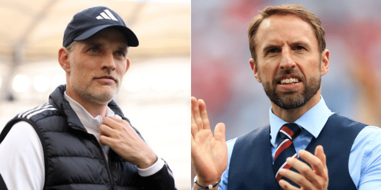 A Collage Of Bayern Munich Coach Thomas Tuchel And England Boss Gareth Southgate. Photo/ Courtesy